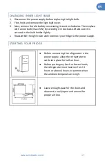 Preview for 17 page of NewAir NRF031BK00 Owner'S Manual