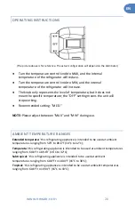 Preview for 20 page of NewAir NRF031BK00 Owner'S Manual