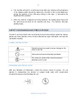 Предварительный просмотр 11 страницы NewAir Quietheat15 Owner'S Manual