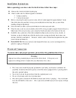 Preview for 3 page of NewAir Thermoelectric Wine Cooler AW-280E Instruction Manual