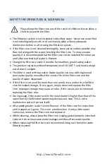 Preview for 4 page of NewAir WAT10W Owner'S Manual