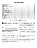 Preview for 2 page of NewAire 852551003227 User Manual