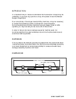 Предварительный просмотр 3 страницы Newall M20-TT Installation Manual