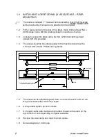 Предварительный просмотр 4 страницы Newall M20-TT Installation Manual