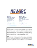 Preview for 12 page of NewArc rt2500 Instruction Manual