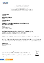 Preview for 2 page of NewArc WFU12-4C Operational Manual