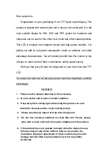 Preview for 3 page of Neway CL8801NT User Manual