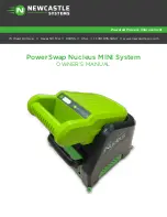 Предварительный просмотр 1 страницы Newcastle Systems PowerSwap Nucleus MINI Owner'S Manual