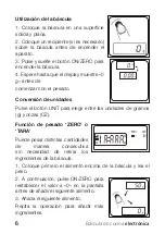 Preview for 6 page of newchef Electronic Kitchen scale Instruction Manual