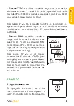 Preview for 7 page of newchef Electronic Kitchen scale Instruction Manual