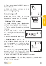 Preview for 11 page of newchef Electronic Kitchen scale Instruction Manual