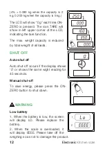 Preview for 12 page of newchef Electronic Kitchen scale Instruction Manual