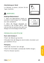 Preview for 25 page of newchef Electronic Kitchen scale Instruction Manual