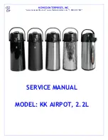 Newco KK airpot Service Manual preview