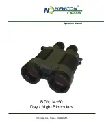 Newcon Optik BDN 14X50 Operation Manual preview