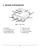 Предварительный просмотр 8 страницы Newcon Optik LRM 1500M Operation Manual