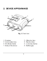 Предварительный просмотр 8 страницы Newcon Optik LRM 2000PRO Operation Manual