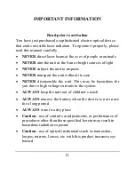 Preview for 2 page of Newcon Optik LRM 3500CI Operation Manual