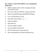 Preview for 6 page of Newcon Optik LRM 3500CI Operation Manual