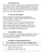 Предварительный просмотр 15 страницы Newcon Optik NVS 7-3AG Operation Manual