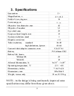 Preview for 9 page of Newcon Optik Phantom 150 Operation Manual