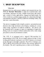 Preview for 3 page of Newcon Optik TVS 11 Operation Manual