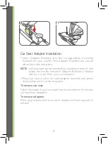 Предварительный просмотр 2 страницы Newell Rubbermaid baby jogger GRACO CLICK-CONNECT Car Seat Adapter Assembly Instructions Manual