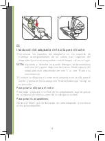 Предварительный просмотр 4 страницы Newell Rubbermaid baby jogger GRACO CLICK-CONNECT Car Seat Adapter Assembly Instructions Manual