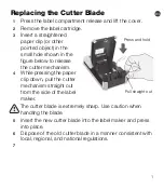 Preview for 1 page of Newell Rubbermaid DYMO XTL300 Replacing