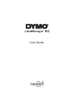 newell DYMO LabelManager 160 User Manual предпросмотр