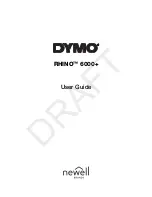 Предварительный просмотр 1 страницы newell DYMO RHINO 6000+ User Manual