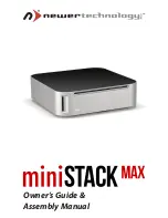 Preview for 1 page of Newer Technology miniStack MAX Owner'S Manual