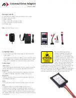 Preview for 1 page of Newer Technology Universal Drive Adapter User Manual