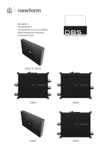 Preview for 1 page of newform 10852 E1 Instructions Manual