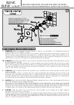 Preview for 11 page of newform BLINK 70870E Instructions Manual