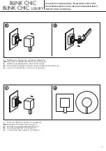 Preview for 9 page of newform BLINK CHIC 69836E Installation Procedure