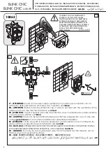 Предварительный просмотр 6 страницы newform BLINK CHIC 71070E Instructions Manual