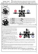 Предварительный просмотр 11 страницы newform BLINK CHIC 71070E Instructions Manual