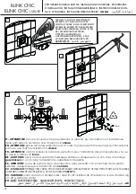 Предварительный просмотр 12 страницы newform BLINK CHIC 71070E Instructions Manual