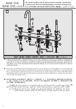 Предварительный просмотр 6 страницы newform BLINK CHIC 71082C Instructions Manual