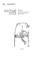 newform DAYTIME STYLE 69140C Instructions Manual preview