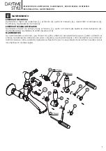 Предварительный просмотр 7 страницы newform DAYTIME STYLE 69140C Instructions Manual