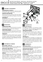 Preview for 8 page of newform ERGO 65828E Instructions Manual