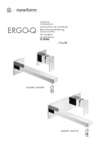 newform ERGO-Q 66428E Instructions Manual предпросмотр