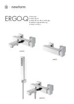 newform ERGO-Q 66440 Instructions Manual предпросмотр