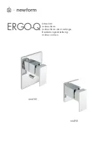 newform ERGO-Q 66470E Instructions Manual preview