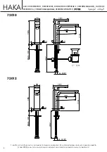 Предварительный просмотр 4 страницы newform HAKA 72010 Instructions Manual