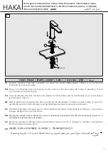 Предварительный просмотр 7 страницы newform HAKA 72010 Instructions Manual