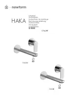 newform HAKA 72028E Instructions Manual предпросмотр