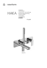 Предварительный просмотр 1 страницы newform HAKA 72071e Instructions Manual